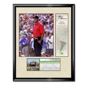  Tiger Woods Major Moments 2006 PGA 17x19 Framed Sports 