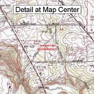   Topographic Quadrangle Map   Oregon City, Oregon (Folded/Waterproof