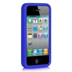  PREMIUM SKIN CASE BLUE for the Apple Iphone 4 & Iphone 4S 