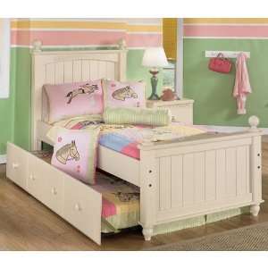  Ashley Furniture Cottage Retreat Poster Bed with Trundle 
