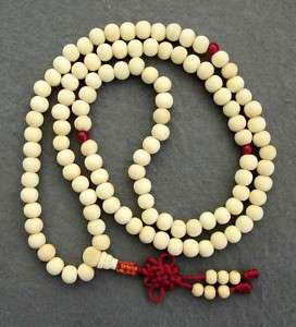 108 wood Beads Tibetan Buddhist Prayer Mala Necklace  