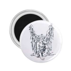  NEW Tattoo Woman Evil Angel Fridge Souvenir Magnet 2.25 Free 