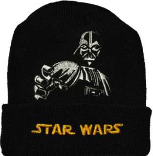 Star Wars Logo Wool Hat Darth Vader Yoda Han Solo Luke  