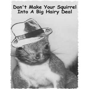  Big Hairy Deal Squirrel Poster 