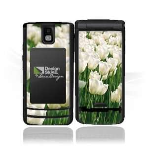  Design Skins for Nokia 6650   White Tulip Design Folie 