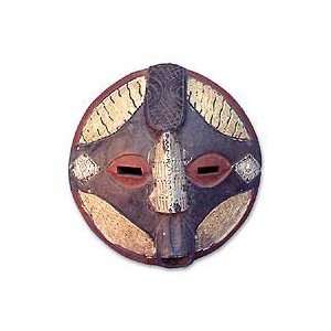  NOVICA Ghanaian wood mask, To Succeed