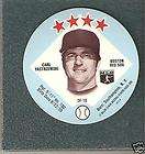 1978 Tastee Freeze Disc #16 Yastrzemski Red Sox EXMT+