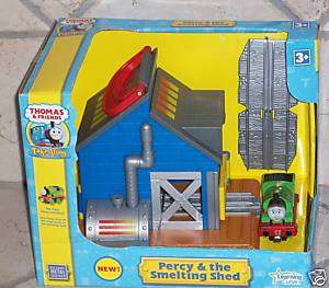 THOMAS & FRIENDS TAKE ALONG PERCY & THE SMELTING SHED  