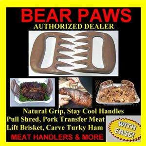BEAR PAW CLAWS MEAT HANDLER BBQ SMOKER PIT GRILL OVEN CHEFF TOOL TONGS 
