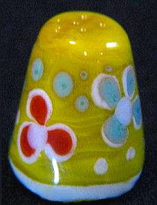 Devardi Glass Thimble Maker~Lampwork Lampworking Bead  