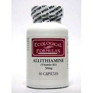  Ecological Formulas   Allithiamine 50 mg 60 caps Health 