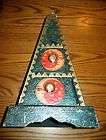 Mysterious PYRAMID/PRISM Wooden Box w/Handpainted Art