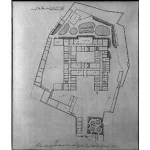  The plan of the basement of the Mekteb i Sultani