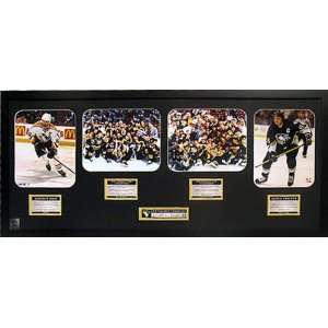  Pittsburgh Penguins Legends Framed Dynasty Collage Sports 