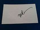 Theodore Lerner Washington Nationals Owner Autograph Index Card RARE 