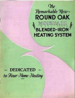 Beckwith Company   Round Oak Stove & Furnace Brochure  