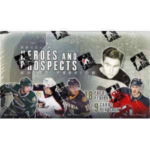  2011/12 In The Game Heroes & Prosects Hockey box (HOBBY 