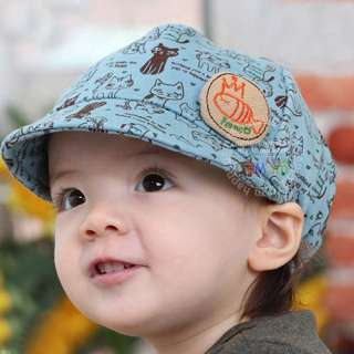   Boys & Girls Baby Childrens Beanies Acrylic Hat Cap Hats Blue  