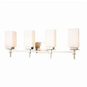   Four Light Bathroom Fixture from the District Series