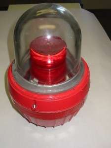 Federal Signal FSEX Explosion Proof Red Strobe Light  