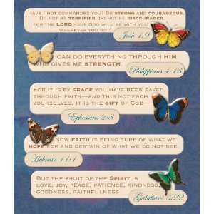  K&Company Bible Quotes Sticker Medley Arts, Crafts 