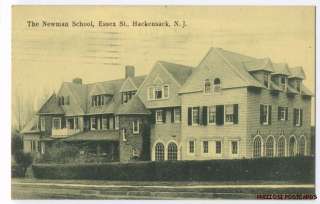The Newman School, Essex St.   HACKENSACK NJ 1907  