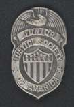 1942 DC Comics Junior JUSTICE SOCIETY Club Badge  
