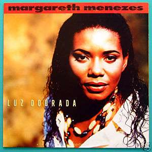 LP MARGARETH MENEZES LUZ DOURADA 1993 SAMBA FOLK BRAZIL  