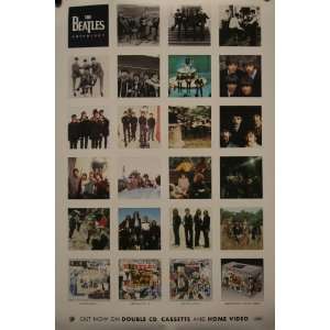  The Beatles   Catalog 1996 Anthology   Double Sided Poster 
