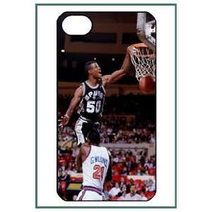  David Robinson Spurs NBA iPhone 4 iPhone4 Black Designer 