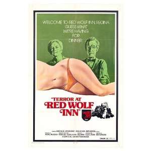  Terror at Red Wolf Inn Original Movie Poster, 27 x 40 