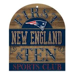    NFL New England Patriots Sign Sports Club