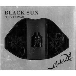 Black Sun Gift Set 3 Pcs (3.4 fl. oz. Eau De Parfum Spray + 3.4 oz 