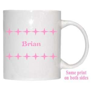  Personalized Name Gift   Brian Mug 