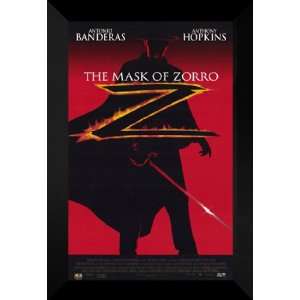 The Mask of Zorro 27x40 FRAMED Movie Poster   Style C 