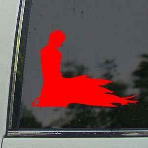  BLEACH Red Decal BAN KAI ANIME Car Truck Window Red 