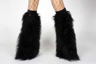 new items and special promotions  shop black fluffy legwarmers