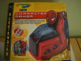 Crayola Crayon Maker Spiderman 4 Molds Doc Ock  
