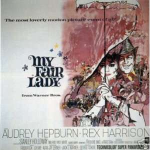  My Fair Lady Audrey Hepburn Poster 