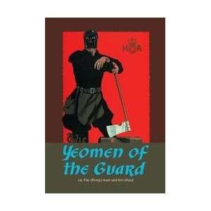 The Yeomen of the Guard   The Executioner 12x18 Giclee on canvas
