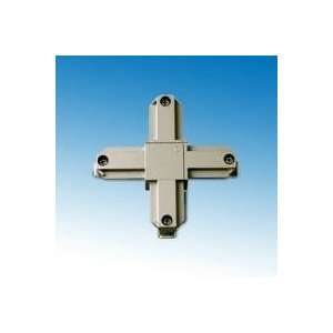   P8723 Brushed Nickel 4 Way Track Cross Connector