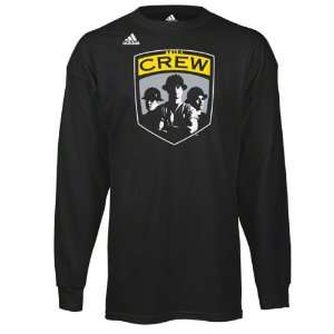 Columbus Crew Black adidas Team Logo Long Sleeve T Shirt