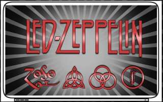Led Zeppelin Laptop Netbook Skin Decal Cover Sticker  