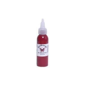  Iron Butterfly tattoo ink,Blood Red, 1 oz bottle 