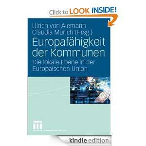   Kommunen Die lokale Ebene in der Europäischen Union (German Edition
