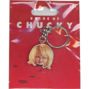  Bride of Chucky Metal Keychain   Tiffany Head Toys 