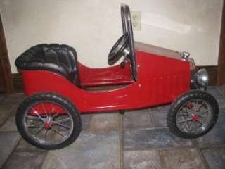 1938 a Model T or Model A Ford Replica Pedal Car Red  