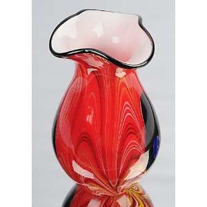  Murano Design Hand Blown Glass Art   Warm Your Heart Sharp 