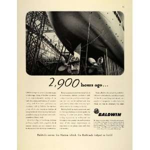   Navy WWII War Production   Original Print Ad