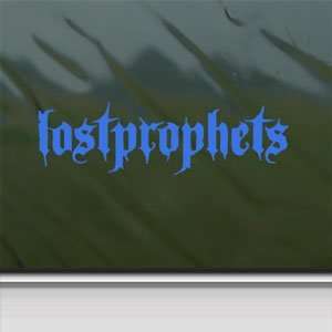  Lostprophets Blue Decal Rock Band Truck Window Blue 